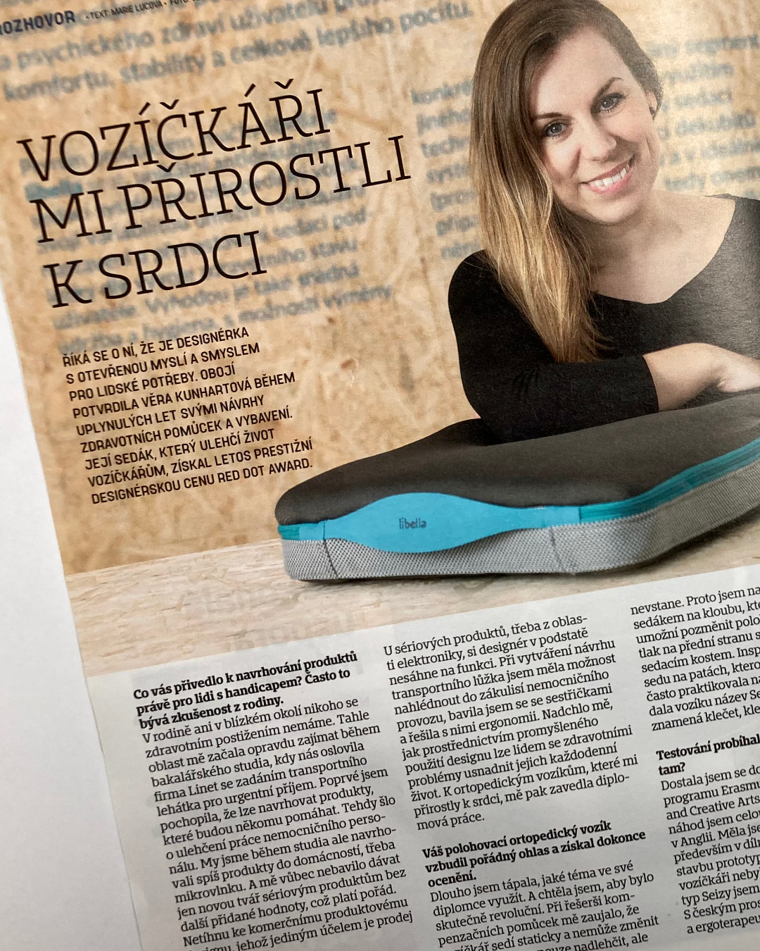 Deník.cz: Vozíčkáři mi přirostli k srdci