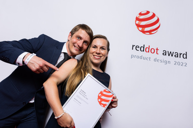 Převzali jsme prestižní ocenění Red Dot 2022!